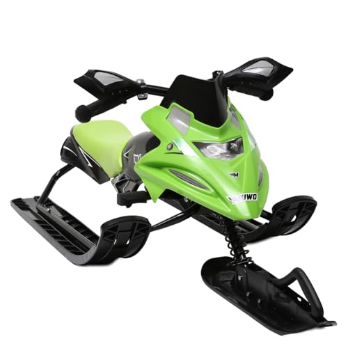 Luge de direction MUWO Snowglider avec corde et frein pour enfant et ado