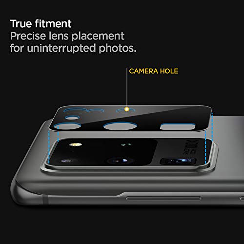 Image of Spigen Optik Camera Lens Protector for Galaxy S20 Ultra - 2 Pack