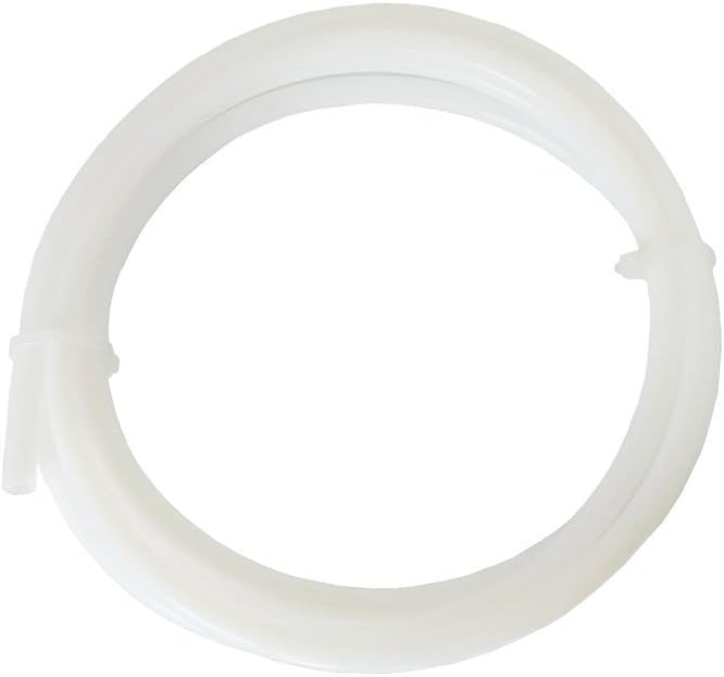 Tenlacum 2 Meters PTFE Teflon Tube OD 6mm x ID 4mm for RepRap 3D Printer Bowden Hotend 1.75mm or 3mm Filaments