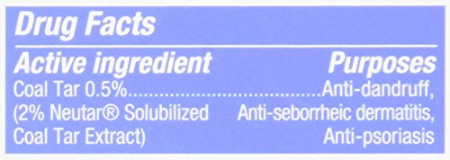 Neutrogena T-Gel Shampoo, Stubborn Itch Control, 4.4 Fluid Ounce (Pack of 2)