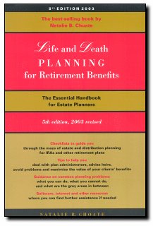 Paperback Life and Death PLANNING for Retirement Benefits Book
