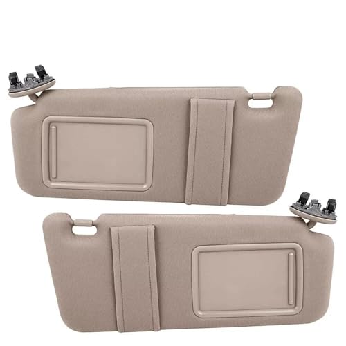 Pare-soleil gris pour Toyota Camry 2007-2011 sans toit ouvrant côté gauche et droit