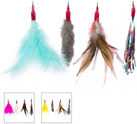 Go Cat, Da Bird 4-Pack Teaser Attachment Cat Toy