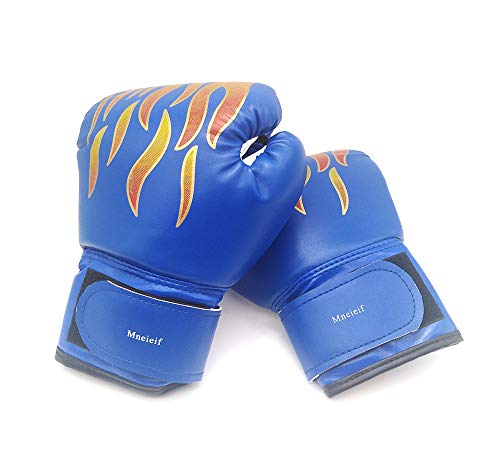 Mneieif Kids Boxing Gloves, 4oz Boxing Gloves for Kids Boys Girls Junior Youth Toddlers, Training Gloves for Punching Bag, Kickboxing, Muay Thai, MMA, Sparring Age 5-12 Years