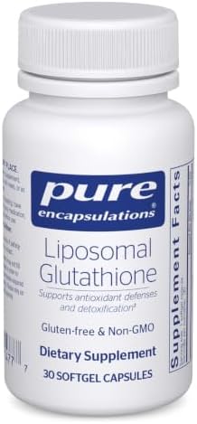 Pure Encapsulations Liposomal Glutathione, 30 Softgel Capsules