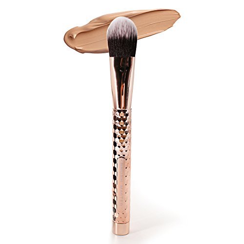 Tapered Foundation Brush BM Rose Golden Liquid Foundation