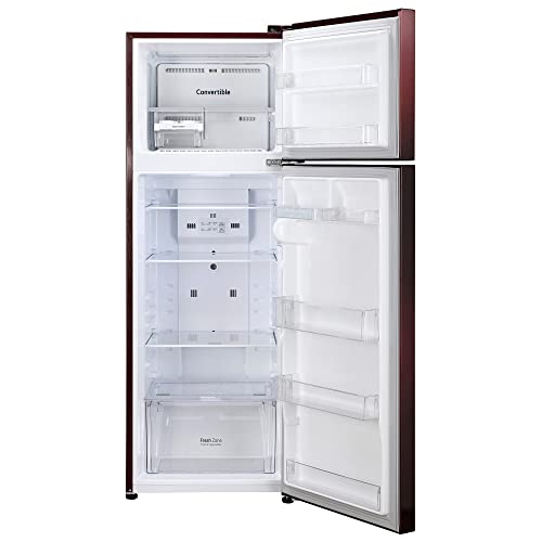 Image of LG 242 L 2 Star Smart Inverter Frost-Free Double Door Refrigerator Appliance (2023 Model, GL-N292BSEY, Scarlet Euphoria, Smart Connect)