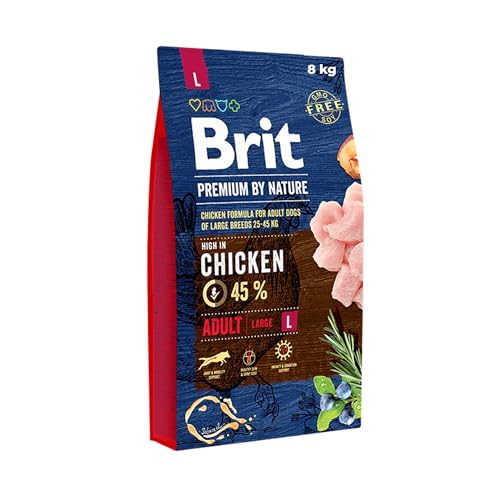 Brit Premium by Nature Chicken Large Adult – Dry Dog Food – 8 kg