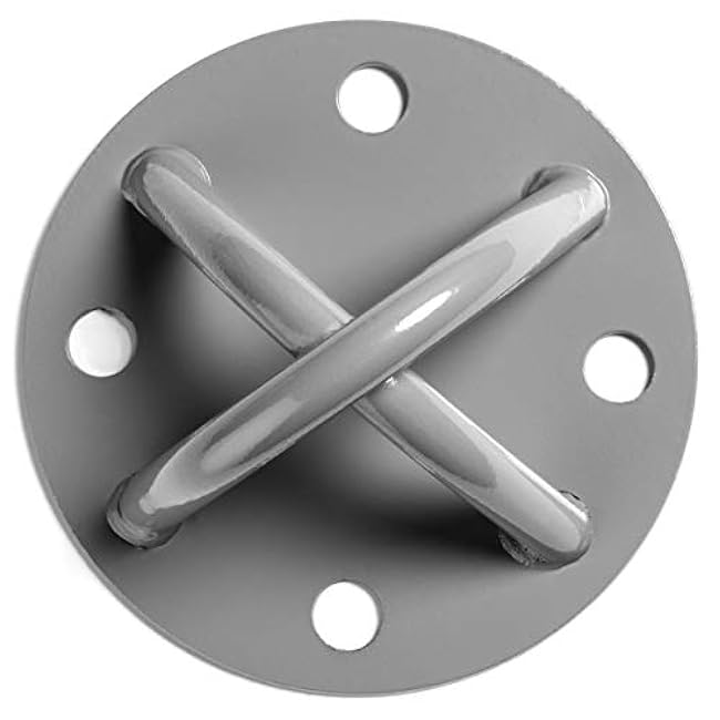 LSR LORESO Training Anchor Mount Hook for Suspention-Trainer Straps, Ceiling Mount Bracket for Yoga Swing Trapeze Hammock, TRX Suspension Straps, Boxing Punching Bags & Battle Ropes