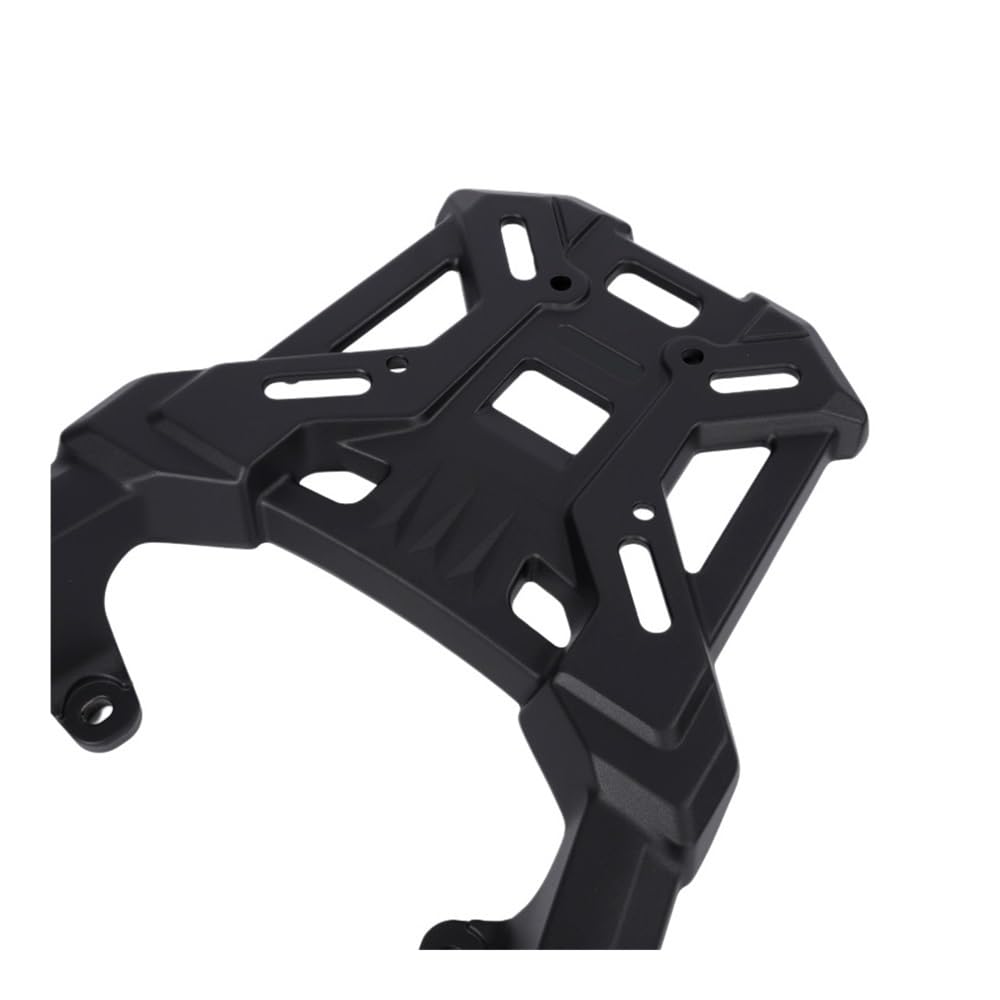 Pannier Holder Portaequipajes Trasero para Motocicleta para ADV160 Placa De Soporte Caja Superior Negra