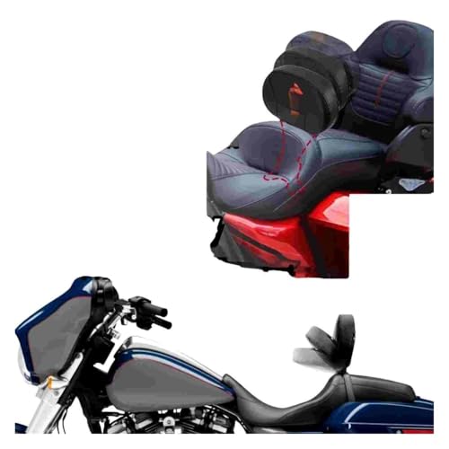 Dossier de moto détachable pour éliminer le mal de dos en Road Glide - 3