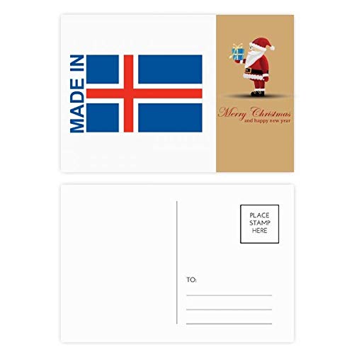 Cartes postales Made in Island Country Love - Lot de 20 pièces pour correspondance