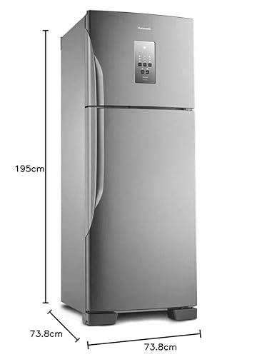 REFRIGERADOR PANASONIC 483L FROST FREE NR-BT55PV2XB-220V