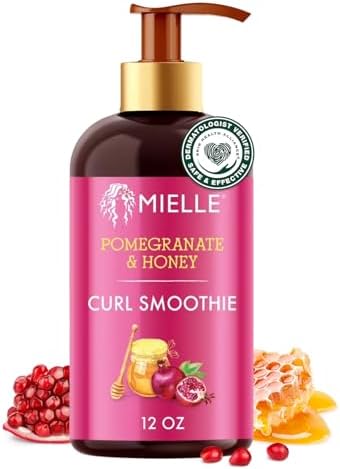 Mielle Organics Pomegranate & Honey Curl Smoothie, 12 Ounce (355 ml) (Pack of 1)