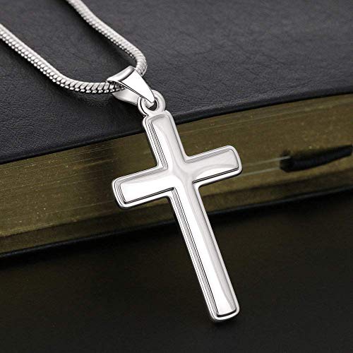 FG-Family-Gift-Mall-To-My-Son-From-Mom-Son-Gifts-From-Mom-and-Dad-Mother-and-Son-Necklace-Birthday-Gift-For-My-Son-Graduation-Christmas-Faith-Cross-Necklace-Present