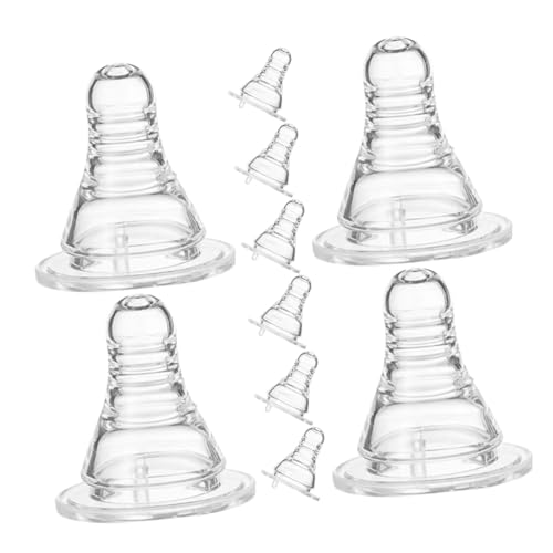 TOYANDONA 10 piezas Tetinas de Silicona para Botellas de Cerveza Accesorios de Fiesta para Bebedores Adultos Diseño Divertido y Seguro Compatible con Botellas Estándar de Material y Apto