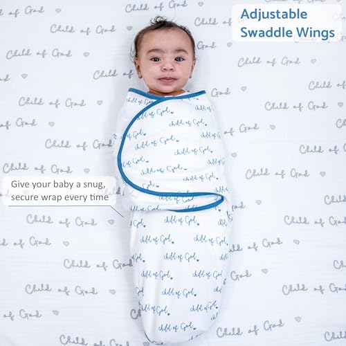 Image of LollyBanks Newborn Swaddle,100% Organic Cotton Baby Swaddle for Newborn