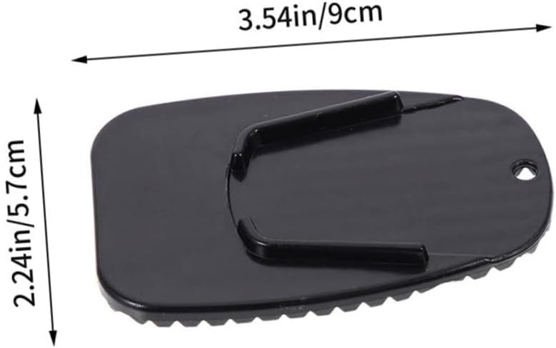 8pcs Motorcycle Kickstand Pad Durable Foot Side Stand Support for Motorcycle Lightweight and Portable Side Stand Pads to Prevent Tip-overs