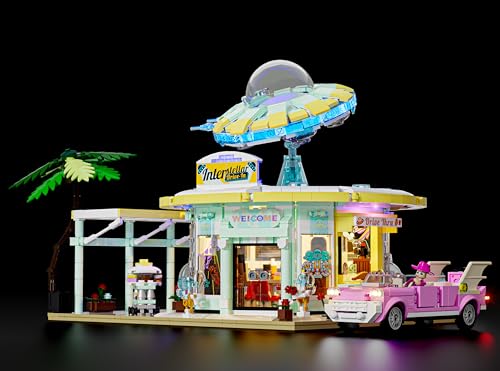 Lumibricks Interstellar Drive-In