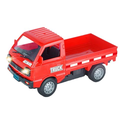 Camiones de Control Remoto para niños-1: 16 automóvil de Control Remoto eléctrico con Luces de simulación LED, vehículos de construcción realistas para la Deriva y Transporte