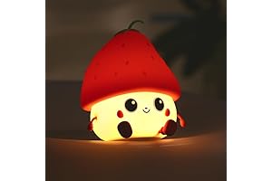 Cute Strawberry-Themed Nightlight: Illuminating Dreams and Decor