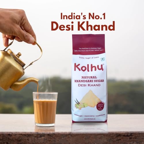 Image of Kolhu Natural Khandsari Sugar 5Kg (1Kgx5)