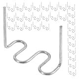 Generic 500pcs Wave Shaped Hot Staples Essential Welding Rods for Bumper Repair Compatible with All Welding Machines Quick and Easy Repair Tool for Cars Motorcycles and Machinery