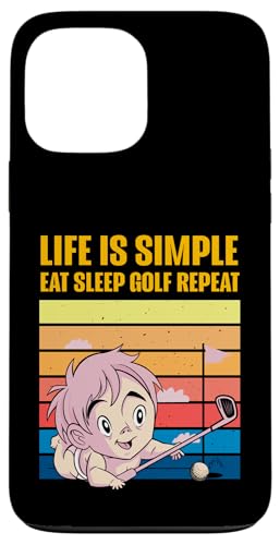 Life is simple eat sleep �S���t ���s�[�g �X�}�z�P�[�X iPhone 13 Pro Max �p