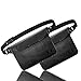 Nordlight wasserdichte Bauchtasche und Hüfttasche IPX8-2 Stück (Schwarz) | wasserdichte Strand Tasche mit verstellbarem Gurt | Schutz für Handy, Geld,… | wasserdichte Tasche für Wassersport, Strand