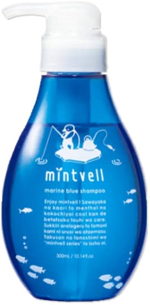 Amazon | サンコール ミントベル マリンブルーシャンプー 300ml