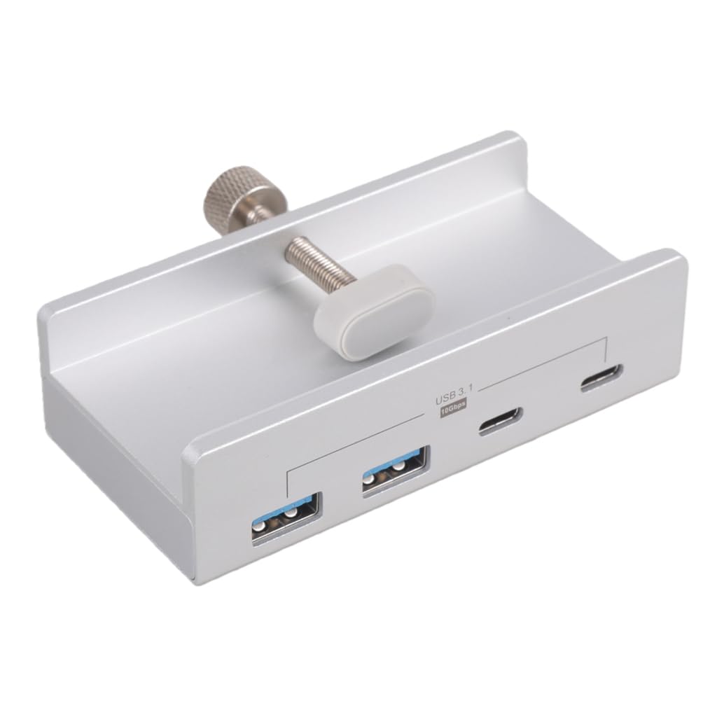 USB HUB 3.1 Aluminiowy adapter rozdzielacza stacji dokującej do akcesoriów biurkowych