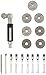 Mitutoyo 526-124 Dial Bore Gauge for Extra Small Holes, 7-10mm Range, 0.001mm Graduation, +/-0.004mm Accuracy