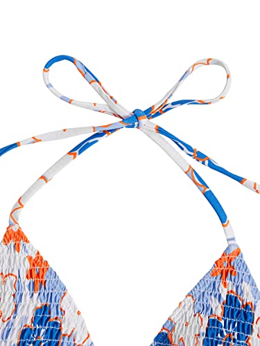 Bikini deux pièces ajustable imprimé floral pour valoriser et sublimer les formes - 3