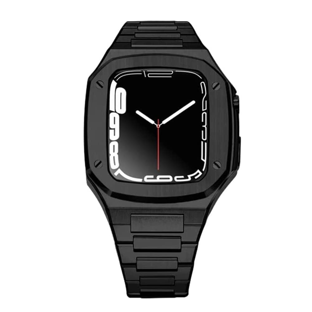 Coque antichoc Apple Watch avec bracelet métallique anti-rayure - 7