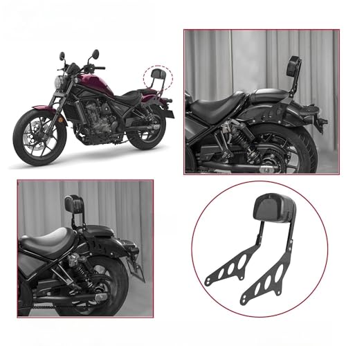 Coussin dossier moto Rebel 1100 ergonomique et porte-bagages