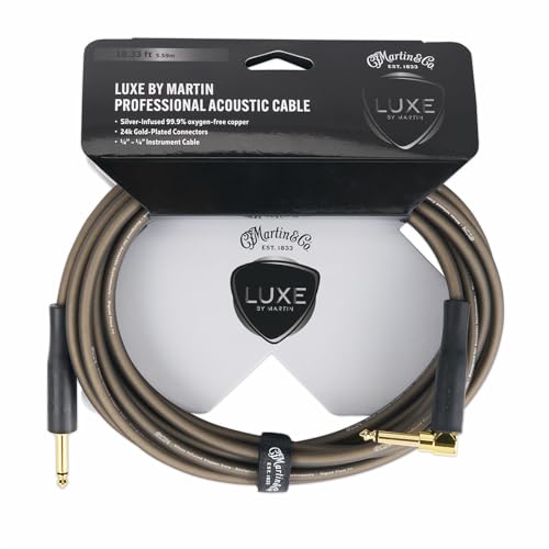 Martin LUXE BY MARTINR Guitar Cable ? Premium Acoustic Cable 18A0138 M^[P[u ? v~AAR[XeBbNP[u | Lȃg[Aeʐ݌vɂNAȃTEh | _