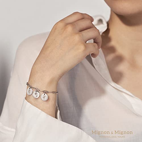 Birth Flower Bracelets For Mom Personalized Gift Friendship Bracelet Custom Charm Bracelets For Women Gold Chain Bracelet For Teen Girls -P-Cbr-Fl #TOP7