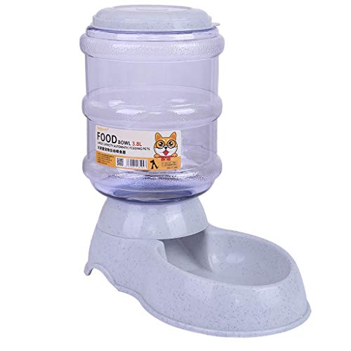Glumes Pet Feeder Food and Water for Dogs and Cats,Automatic Water Food Dispenser,Natural Gravity Feeding Supplies for Small Dog Pets Puppy Rabbit Bunny Kitten,US Stock