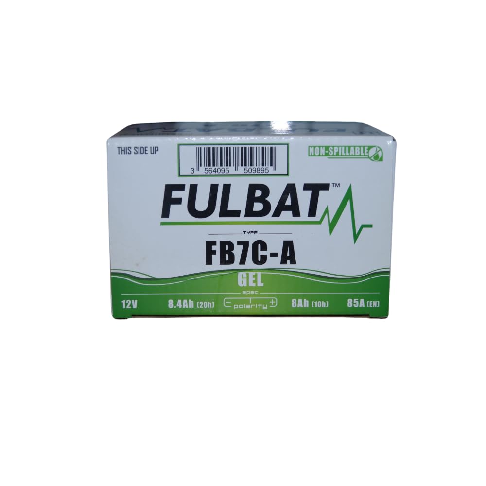 FULBAT BATTERIE MOTO FULBAT GEL FB7C-A 12V 8AH 85A