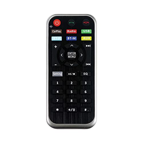 POWER ACOUSTIK CP-650 Double DIN Bluetooth In-Dash Digital Media Car Stereo Receiver with Touchscreen, Apple CarPlay, 6.5" - Image 5