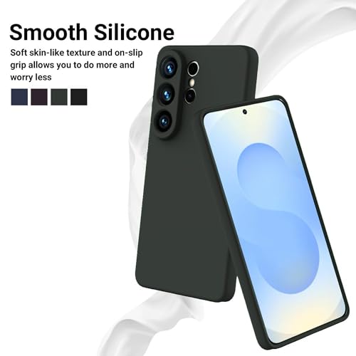 Image of ArmourPro Soft Silicone Back Cover for Samsung Galaxy S26 Ultra | Green