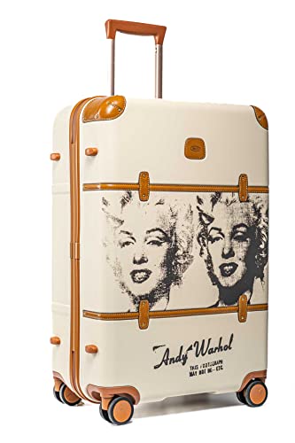Bric's Limited Edition 1952 Andy Warhol Travel Suitcase - Luxury Away Luggage - Designer Hardcase With Spinner Wheels - Luggage - Suitcase - Embossed Pvc - 21 Inch - Marilyn Monroe #TOP2