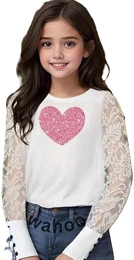 Elegant Girls Wrap Look Party Casual Top