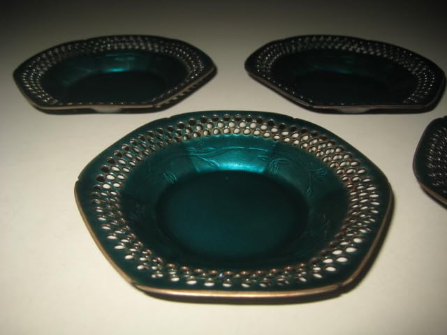 香蘭社【ミスティックオリエント】冷茶グラス＆ブルー瑠璃七宝焼茶托セット高級ガラス ミスティックオリエント）タンブラー«ガラス|有田焼の老舗