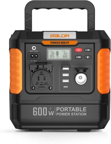Amazon.co.jp: BALDR ポータブル電源 大容量 175000mAh/560Wh リン酸鉄