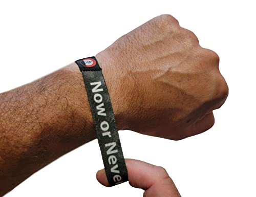 Bracelet extensible avec affirmations positives pour focus et motivation