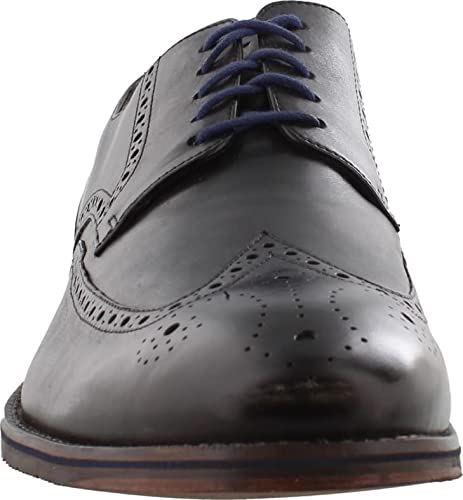 Florsheim Salerno Wingtip Oxford Black Smooth 8 #TOP1
