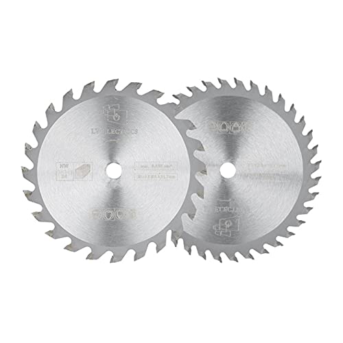 Tiempo DE ZUAN Hoja de Sierra Circular de 115 mm 2 4t 36t tcc Hoja de Sierra for Herramienta de Potencia multifunción Carburo Cover