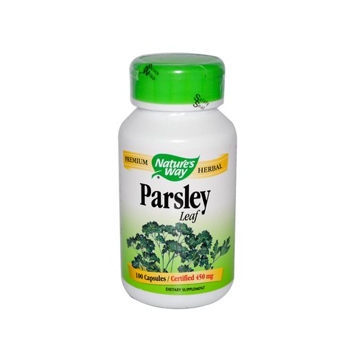 Nature'S Way Parsley Leaf Dietary Supplement 100 Capsules Amazon.ca