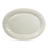 Gibson Fruit Off White, China Serving Platter